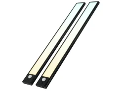 Brendz Puyo 40 cm Set von 2 Magnetischer LEDstreifen - Black