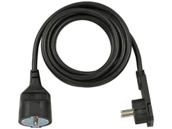 Brennenstuhl Black Verlängerungskabel flacher Stecker - 10 Meter