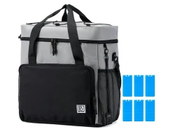 Brisby 4-Lagen isolierte 40 Liter Kühltasche - Grey