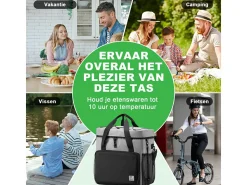 Brisby 4-Lagen isolierte 40 Liter Kühltasche - Grey