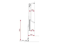 BR-Systems elektrischer Bike Lift Rail Fahrradträger - Rail