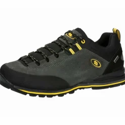 Brütting Makalu grau mit gelben Herren Wanderschuhe