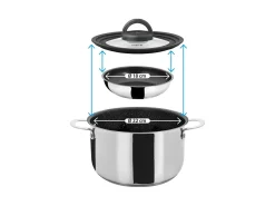 Brunner Academy Vacum Topfset - Ø 22 cm