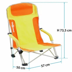 Brunner Bula Strandkorb - Yellow/Orange
