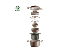 Brunner Chocolate 9+1 Topfset - Ø 22 cm