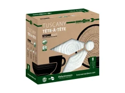 Brunner Teta-A-Tete Tuscany 8-teiliges Geschirrset