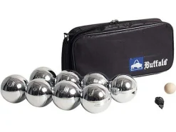 Buffalo Metall Jeu de Boules Satz