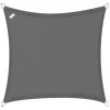 Buitenkado. 7 x 7 HDPE Sonnensegel - cream white