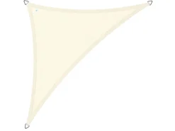 Buitenkado 5 x 7 x 7 HDPE Sonnensegel - cream white