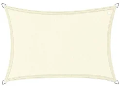 Buitenkado 2.5x3 wasserdicht Sonnensegel - cream white