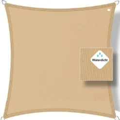 Buitenkado 4x4 wasserdicht Sonnensegel - sand beige