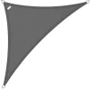 Buitenkado 4x4x5.8 HDPE Sonnensegel - antracite