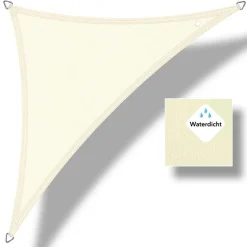 Buitenkado 4x4x5.8 wasserdicht Sonnensegel - cream white