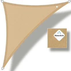 Buitenkado 4x4x5.8 wasserdicht Sonnensegel - sand beige