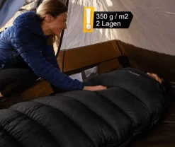 Caliyo 4 Jahreszeiten 230 cm Blue Mumienschlafsack