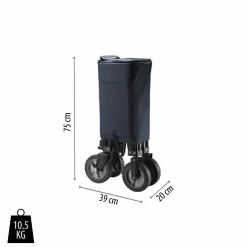 Campart Travel HC-0910 klappbare Bollerwagen