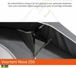 Campout Nova 250 Vorzelt - 1001-1025cm