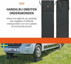 Campout XL Ausgleichskeile - 93 x 28,5 x 26,6 cm