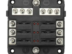 Car Systems 6 Flachsicherung halter mit LED