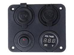 Car Systems 12 Volt 4 Module Einbaukit