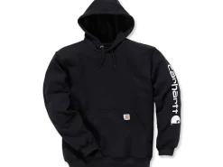 Carhartt Logo Sleeve Graphic Black Herren Sweatshirt