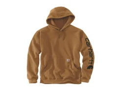 Carhartt Logo Sleeve Graphic Brown Herren Sweatshirt