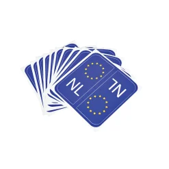 Carpoint Nummernschildaufkleber Europa/Niederlande