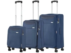 CarryOn Air 3 teilig Weicher Koffersatz - Blue