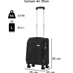 CarryOn Air 55cm Handgepack koffer - Black