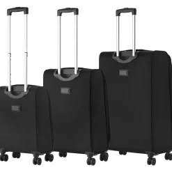 CarryOn Air 3-teilig Weicher Koffersatz - Black