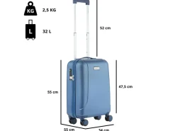 CarryOn Skyhopper 55 cm Reisekoffer - Blue