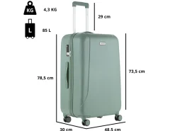 CarryOn Skyhopper 78 cm Reisekoffer - Olive
