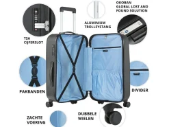 CarryOn Skyhopper 55 cm Reisekoffer - Black