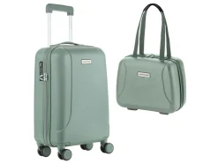 CarryOn Skyhopper Handgepäckkoffer und Beauty Case - Olive