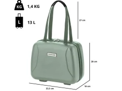 CarryOn Skyhopper Kosmetikkoffer - Green