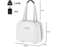 CarryOn Skyhopper Kosmetikkoffer - White