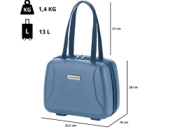 CarryOn Skyhopper Kosmetikkoffer - Blue