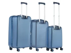 CarryOn Skyhopper 3-teiliges TSA Kofferset - Blue