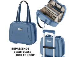 CarryOn Skyhopper 2-teiliges TSA Kofferset - Blue