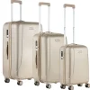 CarryOn Skyhopper 3-teiliges TSA Kofferset - Champagne