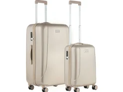 CarryOn Skyhopper 2-teiliges TSA Kofferset - Champagne