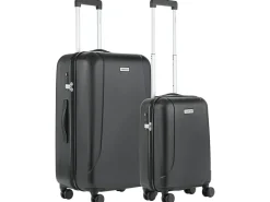 CarryOn Skyhopper 2-teiliges TSA Kofferset - Black