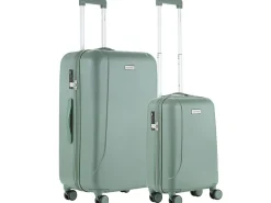 CarryOn Skyhopper 2-teiliges TSA Kofferset - Olive