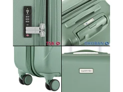 CarryOn Skyhopper 2-teiliges TSA Kofferset - Olive