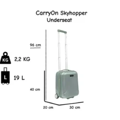 CarryOn Skyhopper Underseat 40cm Reisekoffer - Green