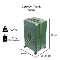 CarryOn Trunk 41 liter Händgepack Koffer - Green