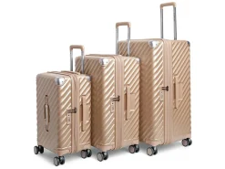 CarryOn Trunk Lux 3-Teilige Koffersatz - Beige