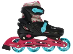 Champz Beginner Kinder Inline Skates Rosa Hardboot ABEC7