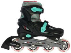 Champz Black ABEC7 Hardboot verstellbare Inline-Skates
