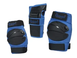 Champz Blau/Schwarz Kinder Skate Schutzset